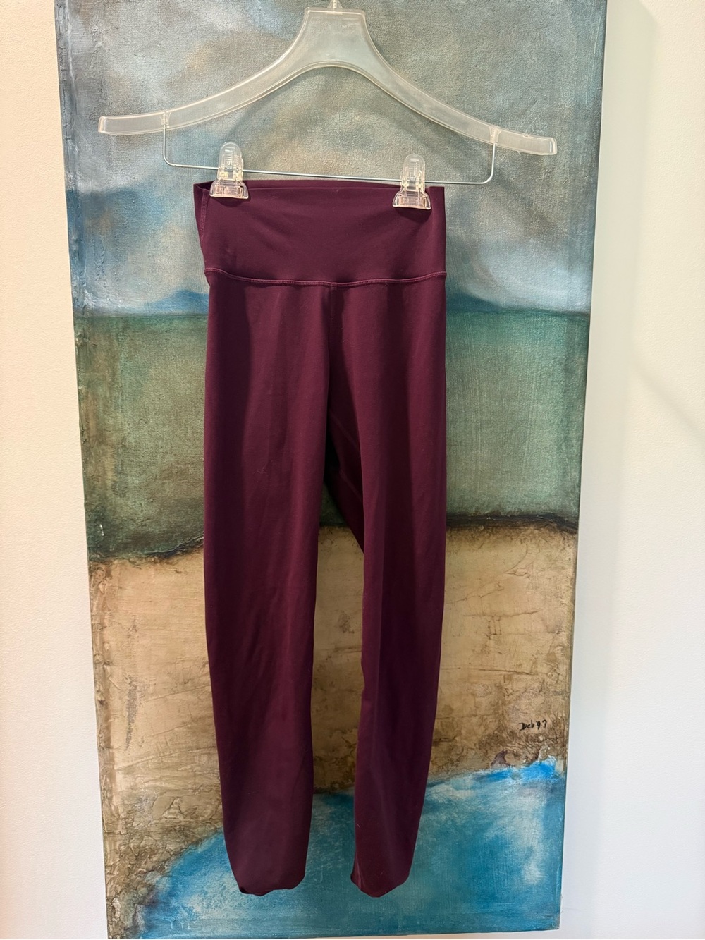 P'tula High-Waist Danielle Leggings in Plum